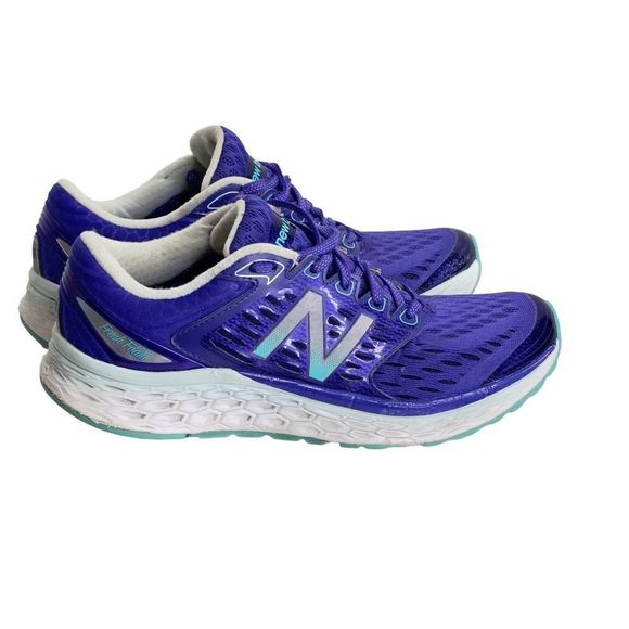 New Balance Womens Fresh Foam 1080 V6 Running Shoes Blue W1080GB6 Mesh 9.5B - Picture 3 of 8
